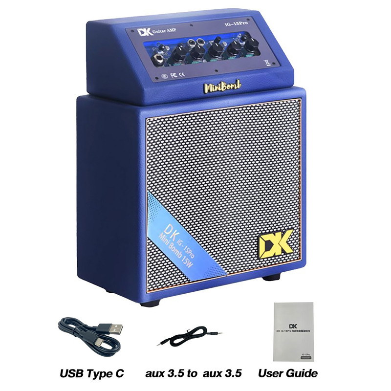 آمپلی فایر گیتار دی کی مدل Mini Bomb iG-15Pro