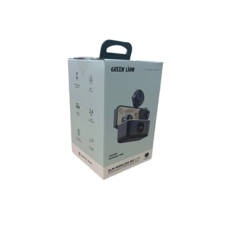 میکروفون بی سیم گرین لاین مدل glm lite new pack با درگاه اتصال تایپ c و لایتنینگ
