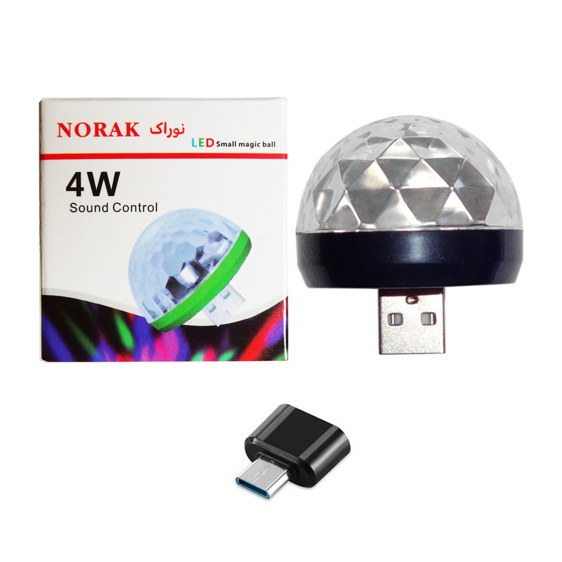 رقص نور مدل اسمال مجیک بال انگشتی USB 4W