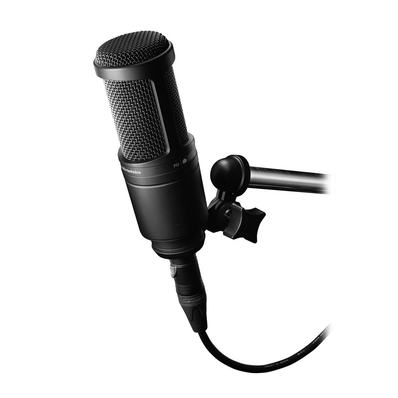 میکروفن کاندنسر آدیو تکنیکا مدل +AT2020USB