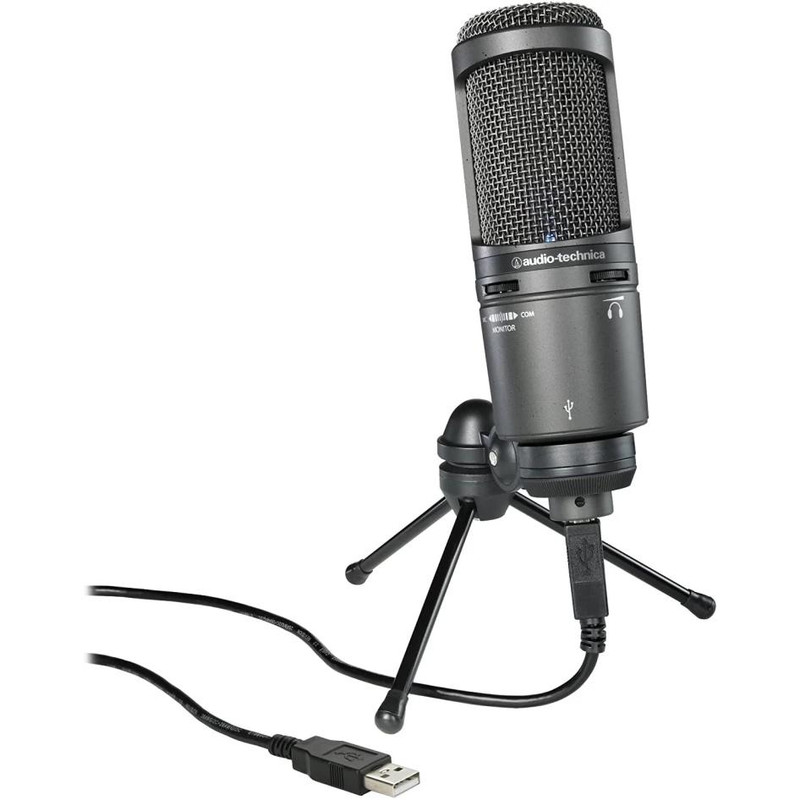 میکروفن کاندنسر آدیو تکنیکا مدل +AT2020USB