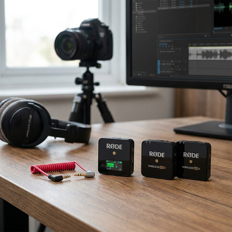 ست میکروفن بی سیم مدل پک Rode Wireless GO II