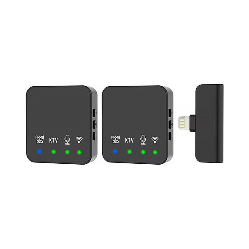 میکروفون یقه ای مدل R10 DUAL با درگاه اتصال تایپ سی