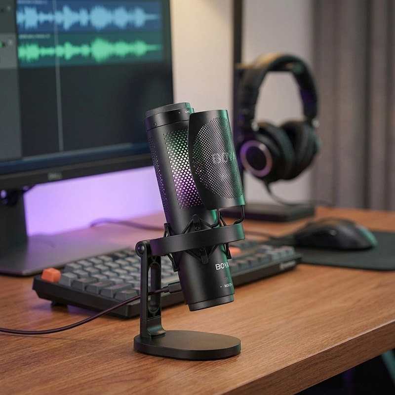 میکروفن رومیزی بویا مدل BY-K9 با درگاه اتصال USB-C