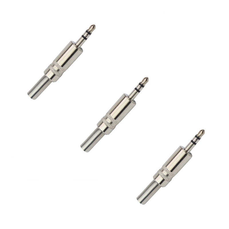 فیش صدای استریو مدل AUX کد 02 بسته 3 عددی