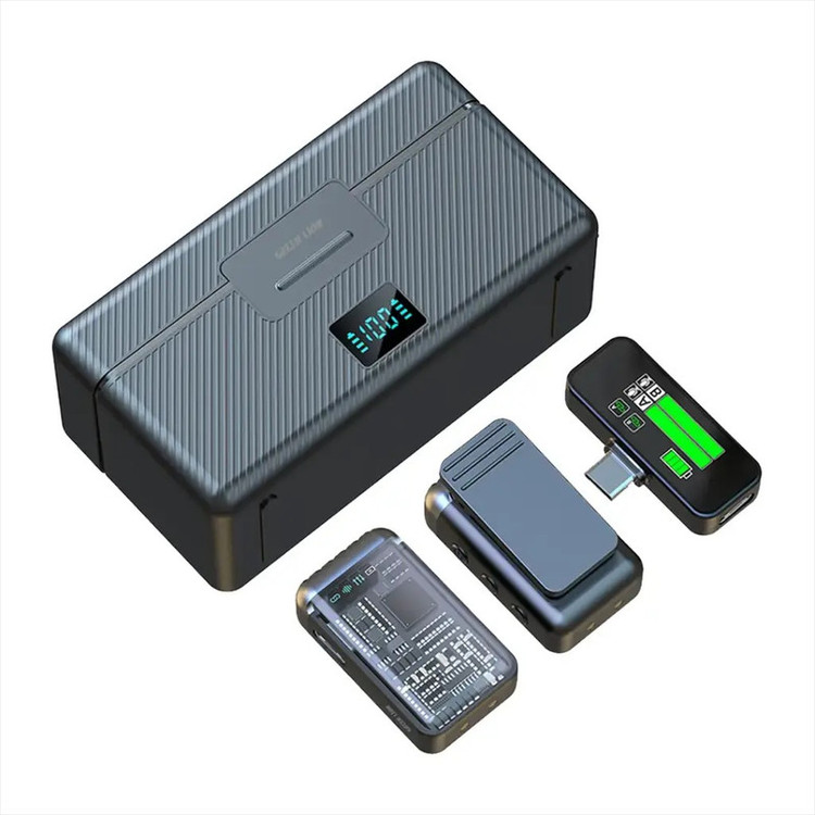 میکروفن یقه ای گرین لاین مدل GM-90X با درگاه اتصال تایپ سی