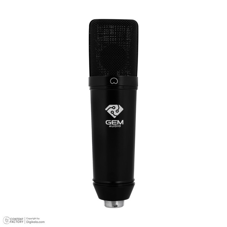 میکروفون استودیویی جم آدیو مدل GA-800 به همراه کارت صدا و هدفون مانیتورینگ