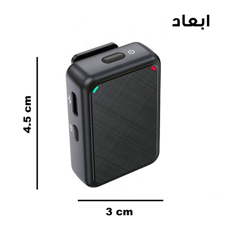 میکروفن یقه ای مدل K66-TYPE C مجموعه 2 عددی