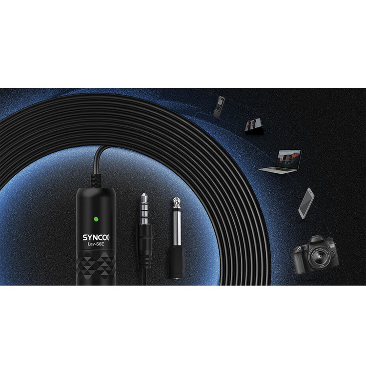 میکروفن یقه ای سینکو مدل Lav-S6E
