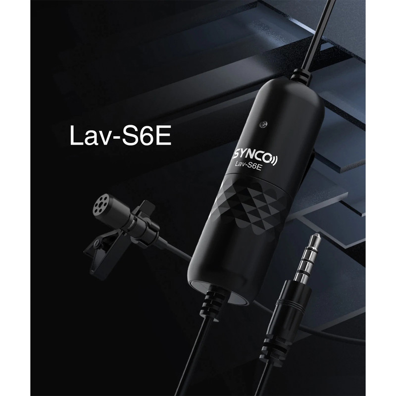 میکروفن یقه ای سینکو مدل Lav-S6E