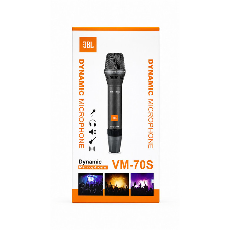 میکروفن حرفه ای بی سیم جی بی ال مدل DYnamic-VM-70s با درگاه اتصال USB Type C