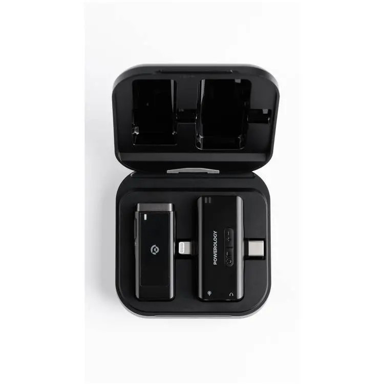 ست میکروفن بی سیم پاورولوجی مدل Lavalier - MFI Pwmic