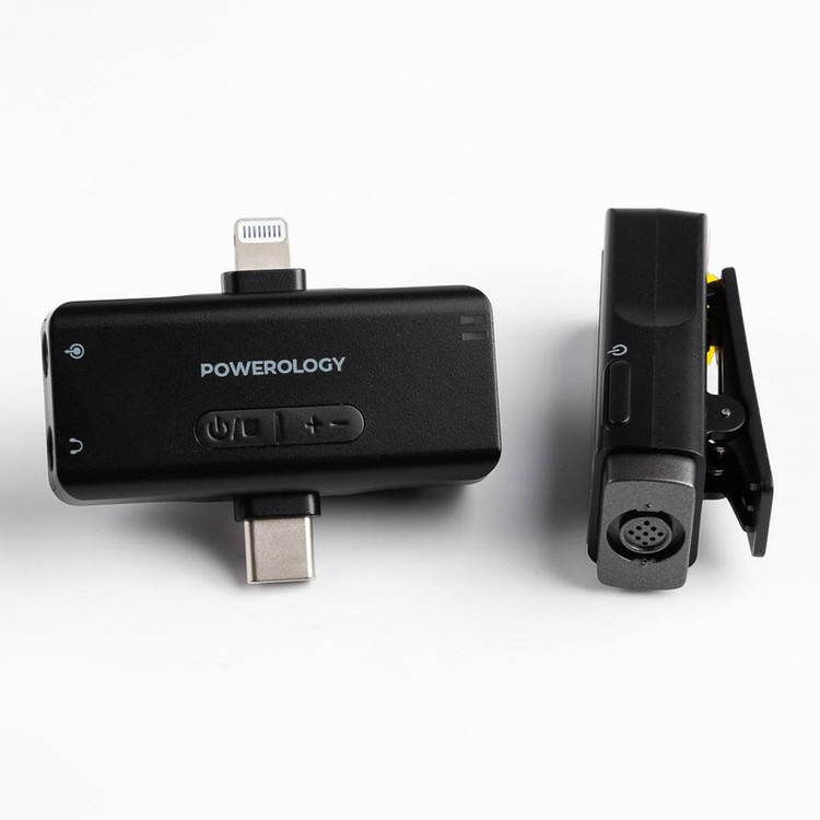 ست میکروفن بی سیم پاورولوجی مدل Lavalier - MFI Pwmic