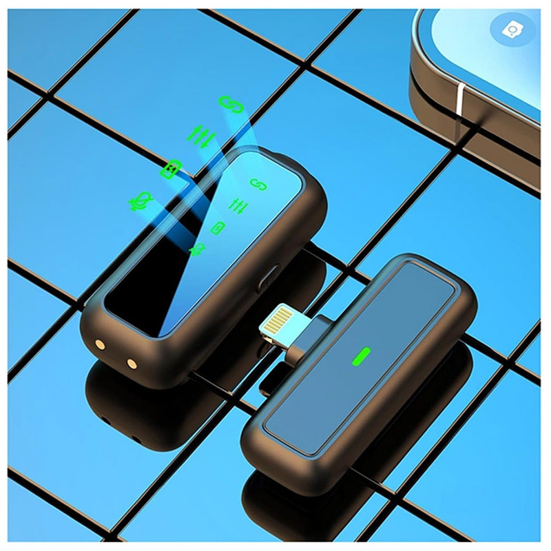میکروفن یقه ای زومی مدل Smart Noise Cancellation Lightning