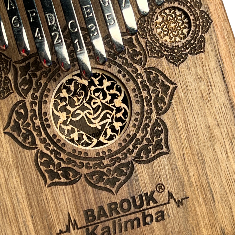 کالیمبا مدل چوب طبیعی گردوی باروک اصالت