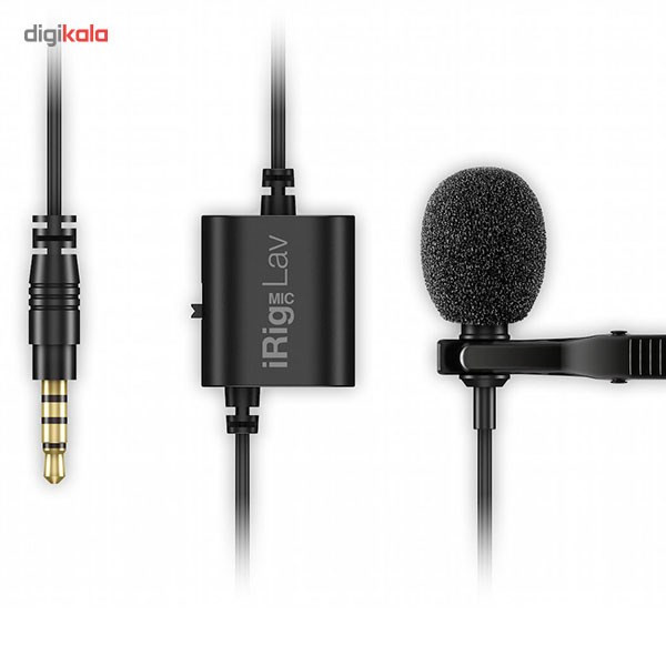 میکروفون یقهای آی کی مالتی مدیا مدل iRig Mic Lavalier