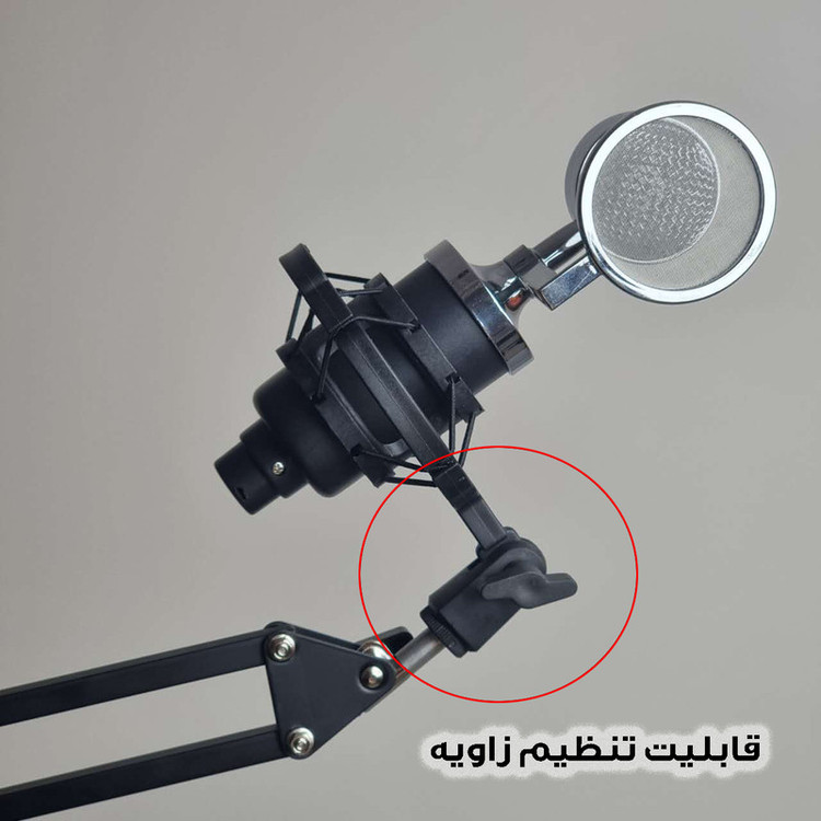 میکروفن استودیویی مدل کاردیود کد HEAD-CIRCLE