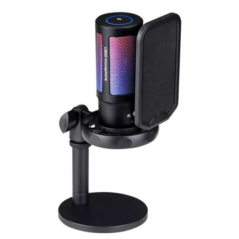 میکروفن رومیزی مدل U850 RGB با درگاه اتصال USB