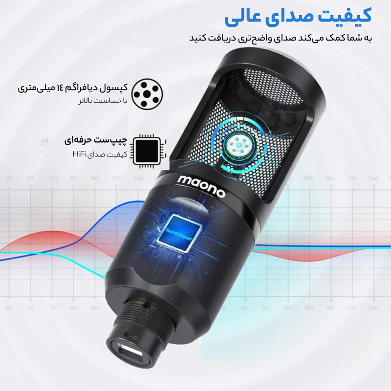 میکروفن کندانسر مائونو مدل PM461