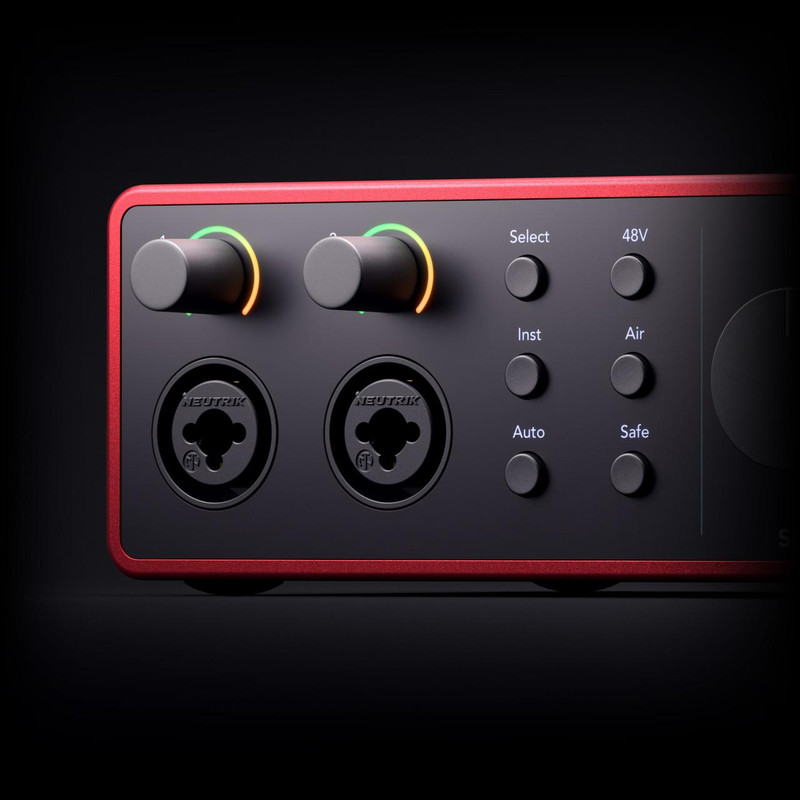 کارت صدا استودیو فوکوس رایت مدل Scarlett 4i4 4th Gen