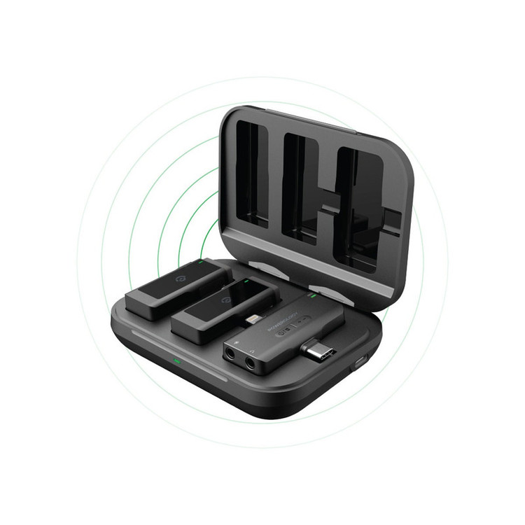 ست میکروفن بی سیم پاورولوجی مدل Lavalier -Duo -PWmic2