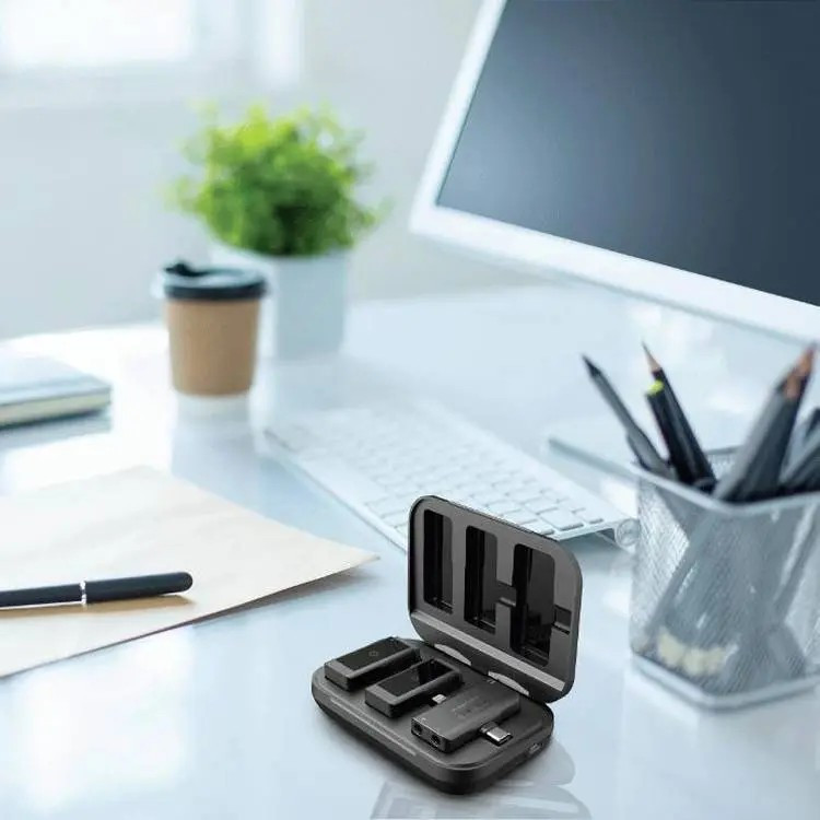ست میکروفن بی سیم پاورولوجی مدل Lavalier -Duo -PWmic2