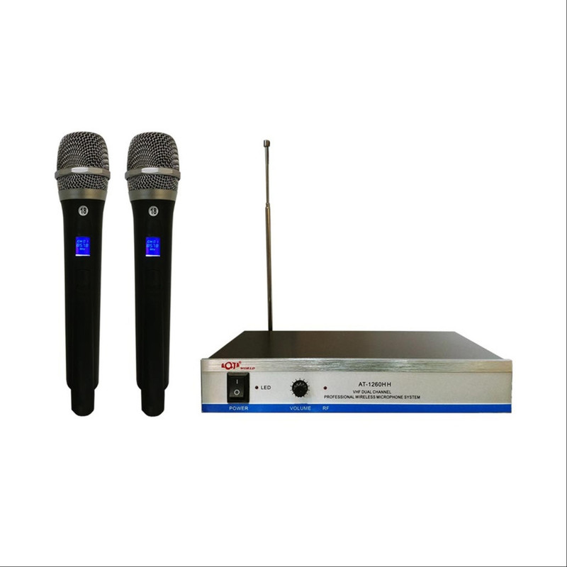 میکروفن دستی بی سیم آکتا مدل AT-1260HH