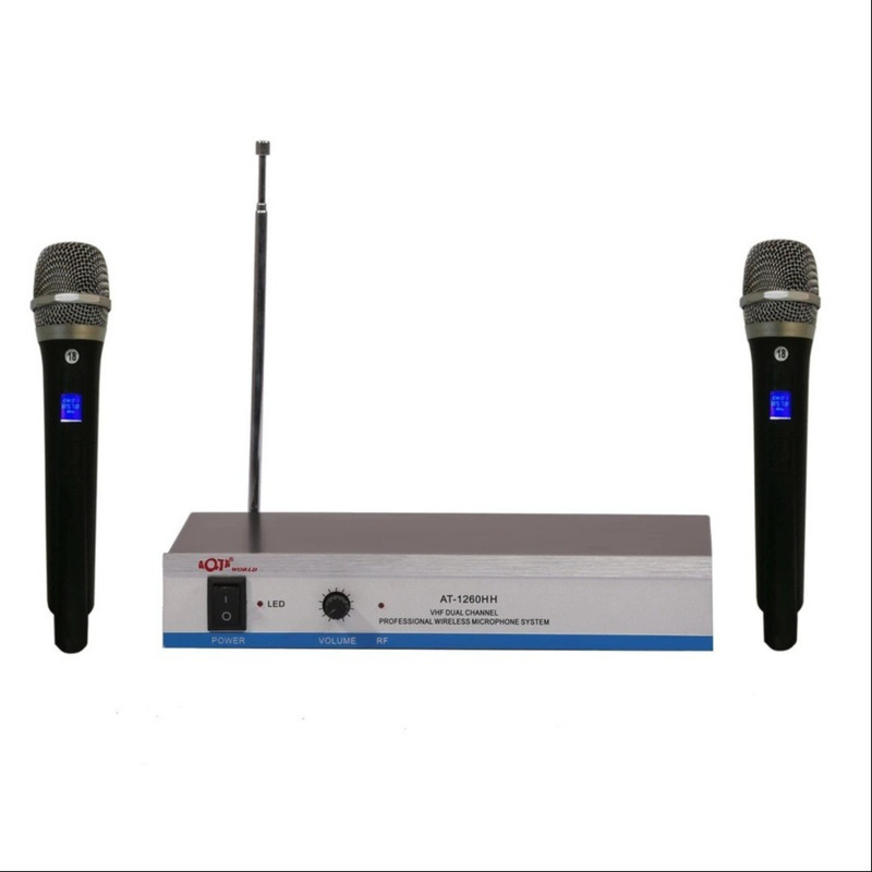 میکروفن دستی بی سیم آکتا مدل AT-1260HH