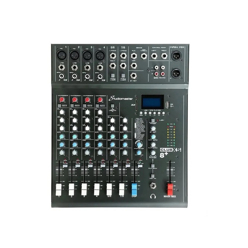 میکسر صدا استودیومستر مدل +CLUB XS 8