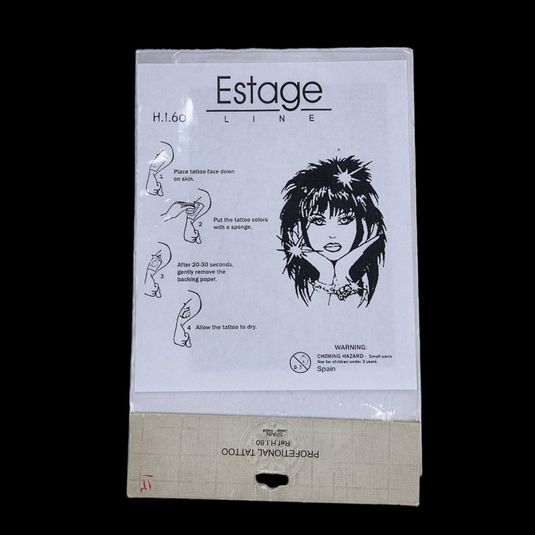 تتوی موقت مدل ESTAGE طرح دختر کد 12