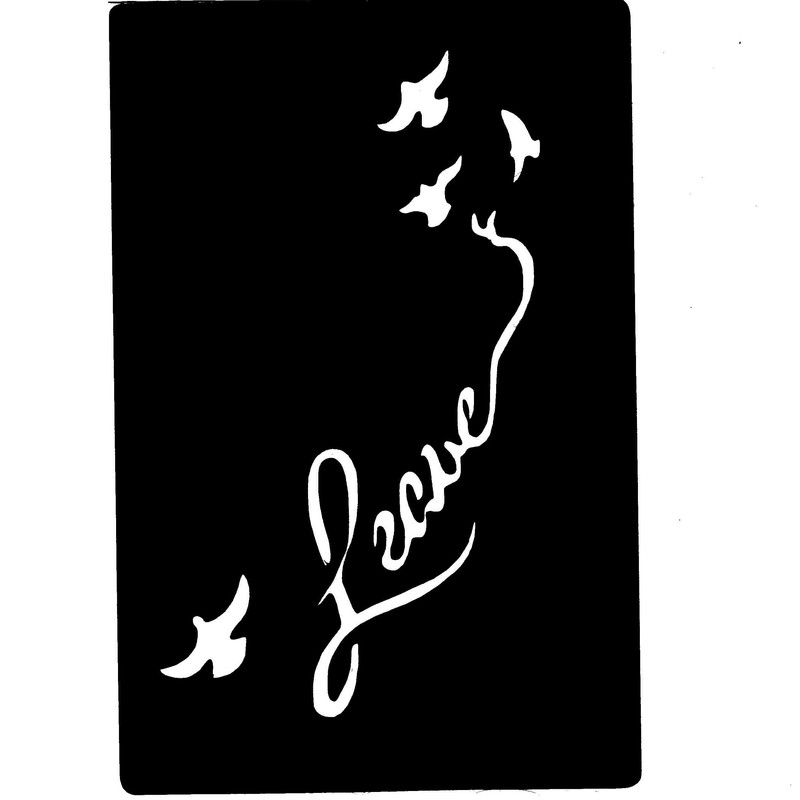 شابلون تتو موقت کد 020