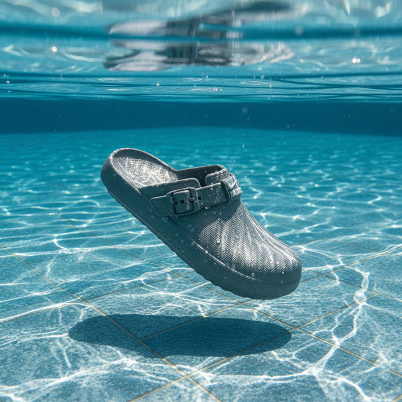 دمپایی حمام مدل جلو بسته UGG GRY.1993