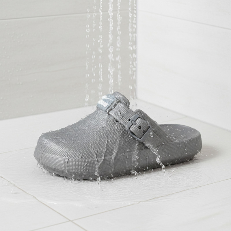 دمپایی حمام مدل جلو بسته UGG GRY.1993