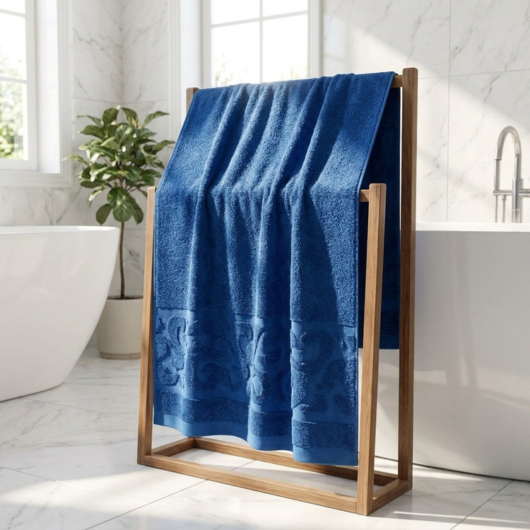 حوله حمام آذرریس تبریز طرح کاترین سایز 70×130 سانتی متر