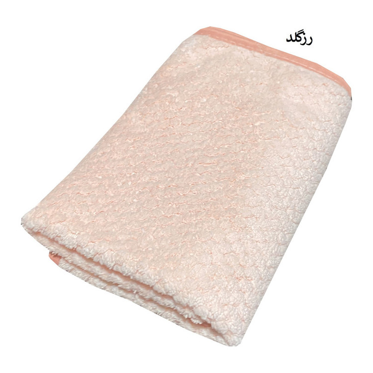حوله دستی شایسته مدل نسترن سایز 40X40 سانتی متر