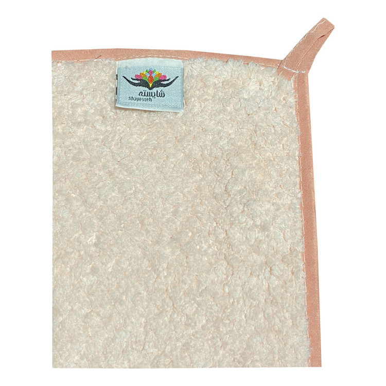 حوله دستی شایسته مدل نسترن سایز 40X40 سانتی متر