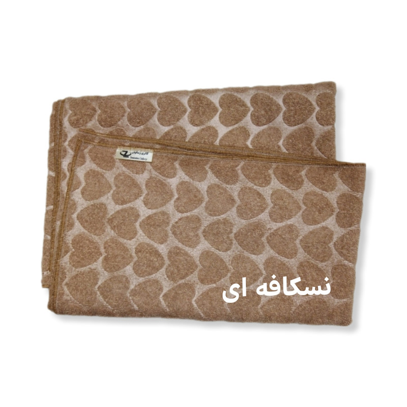 حوله استخری زمانیان مدل برجسته طرح قلب سایز 75×150 سانتی متر