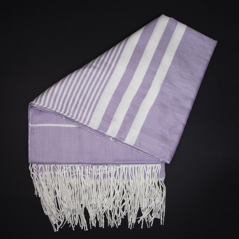 حوله حمام مدل نخی سایز 103× 180 سانتی متر