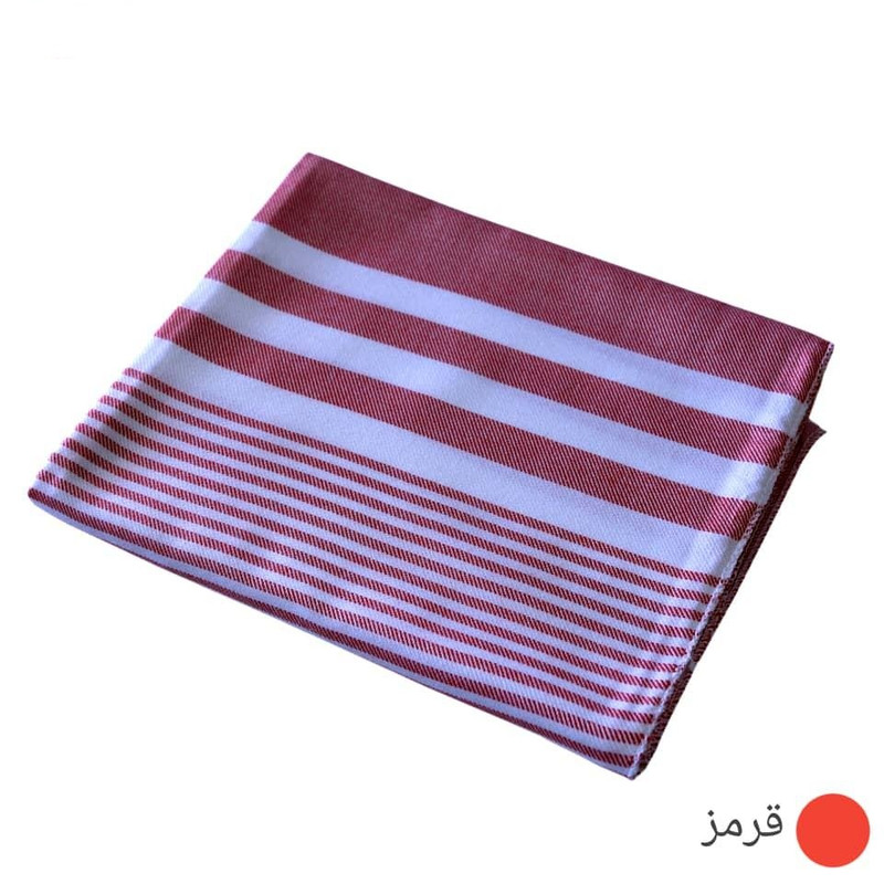 حوله حمام مدل نخی سایز 103× 180 سانتی متر