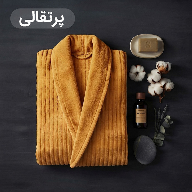 حوله پالتویی مدل تن پوش SETA سایز 125 سانتی متر مناسب برای قد 160 تا 177 سانتی متر