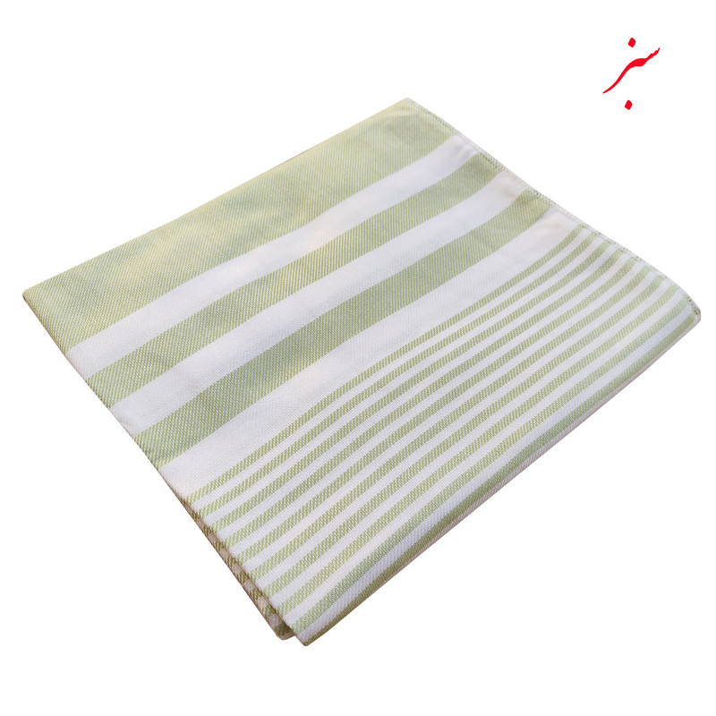حوله حمام مدل نخی سنتی یزد سایز 100× 180 سانتی متر