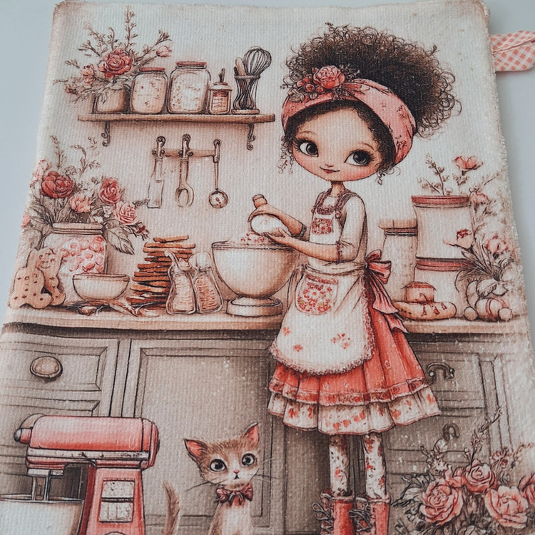 حوله آشپزخانه مدل 08 سایز 40x30 سانتی متر