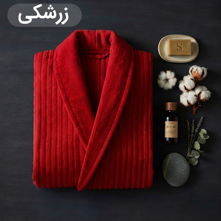 حوله پالتویی مدل تن پوش SETA سایز 135 سانتی متر مناسب برای قد 180 تا 210 سانتی متر