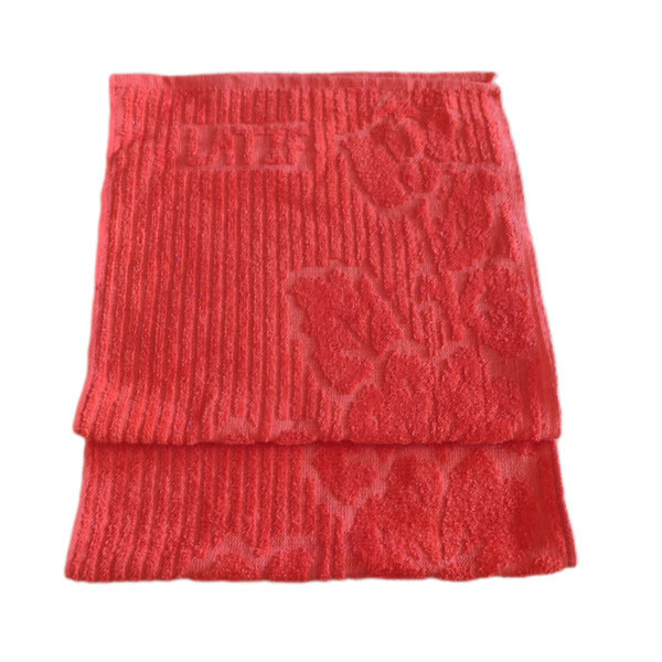 حوله دست و صورت مدل لطیفه سایز 55x25 سانتی متر مجموعه 2 عددی