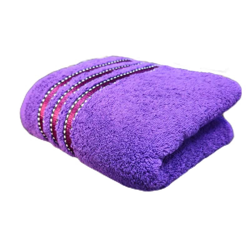 حوله دست و صورت آذرریس تبریز مدل تری لاین سایز 80x40