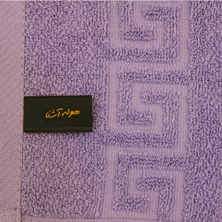 حوله حمام آشنا طرح کلاریس سایز 90*185 سانتیمتر