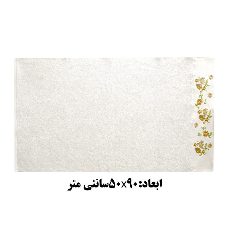 حوله دست و صورت هوبی مدل K - 391256 سایز 50x90 سانتی متر