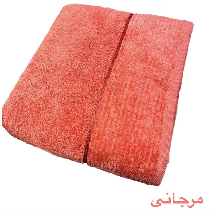 حوله حمامی هیرو مدل کبریتی سایز 100×160 سانتی متر