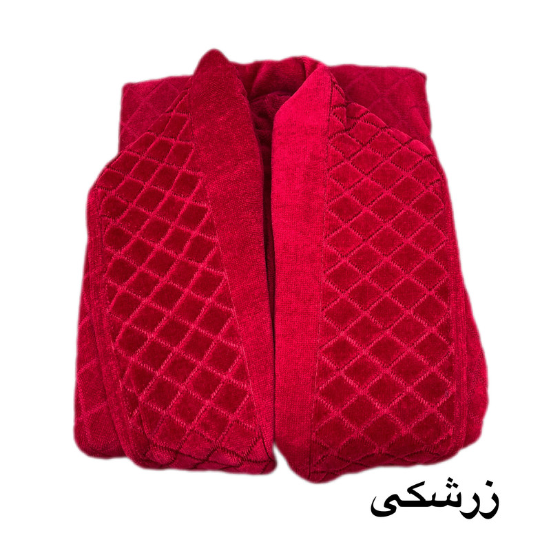 حوله پالتویی آقای کاریزما مدل شطرنجی سایز 135