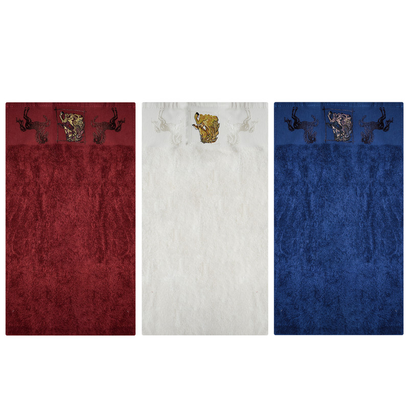 حوله پاپیلا مدل P-334673 سایز 30x50 سانتی متر مجموعه 3 عددی